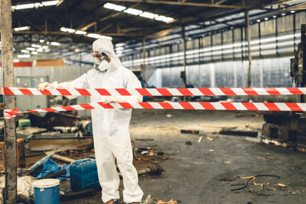 Professional Odor Removal technician working in Hillsborough, CA